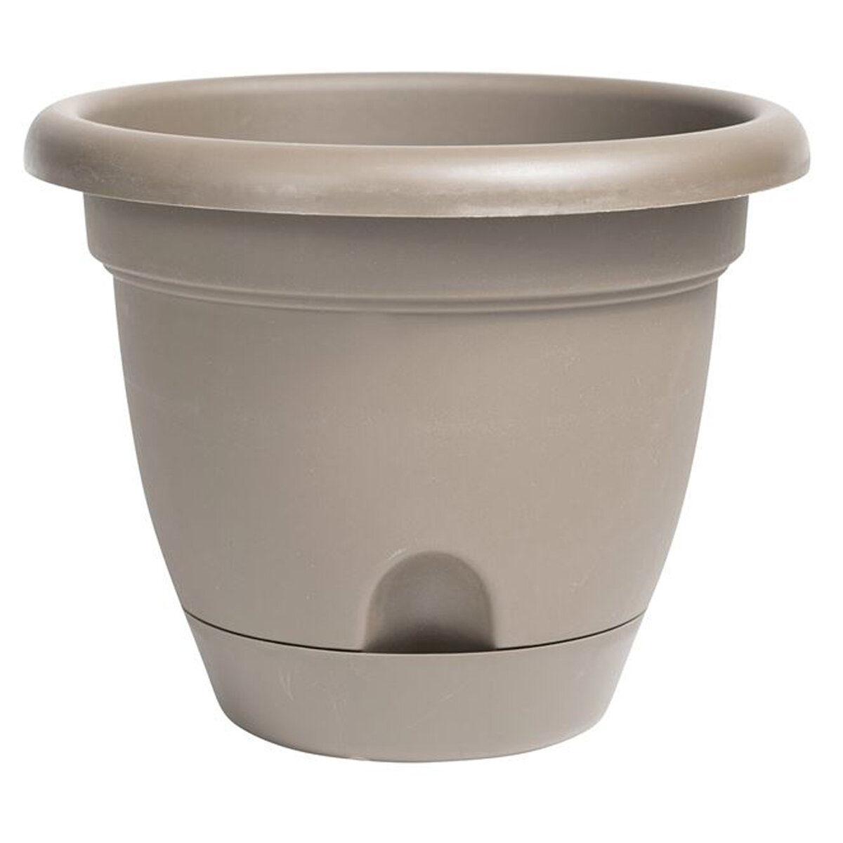 12"  Lucca Pebble Stone Planter