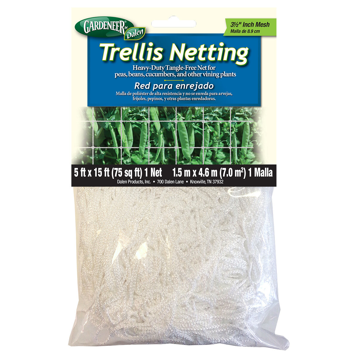 Trellis Netting 5'x15' 7" Reach Thru Mesh