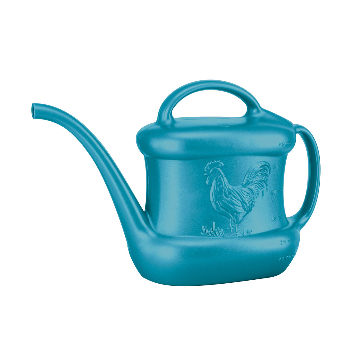 102 oz - 3L Watering Can w/ Rooster Design Blue