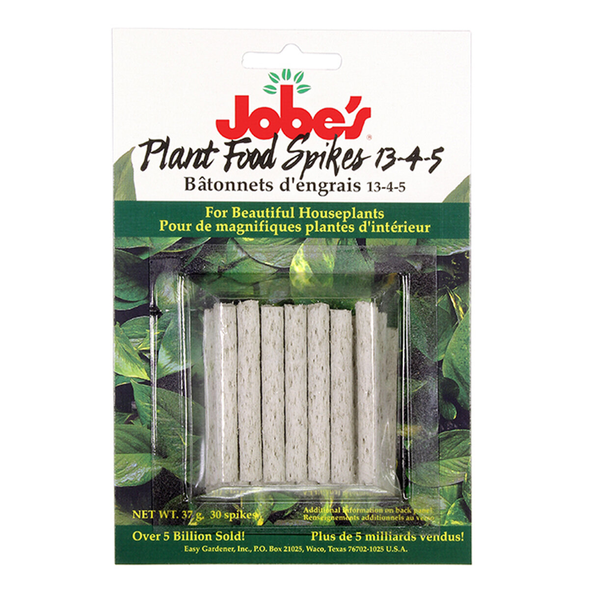 Jobes Houseplant Spikes 13-4-5 (30Pk)