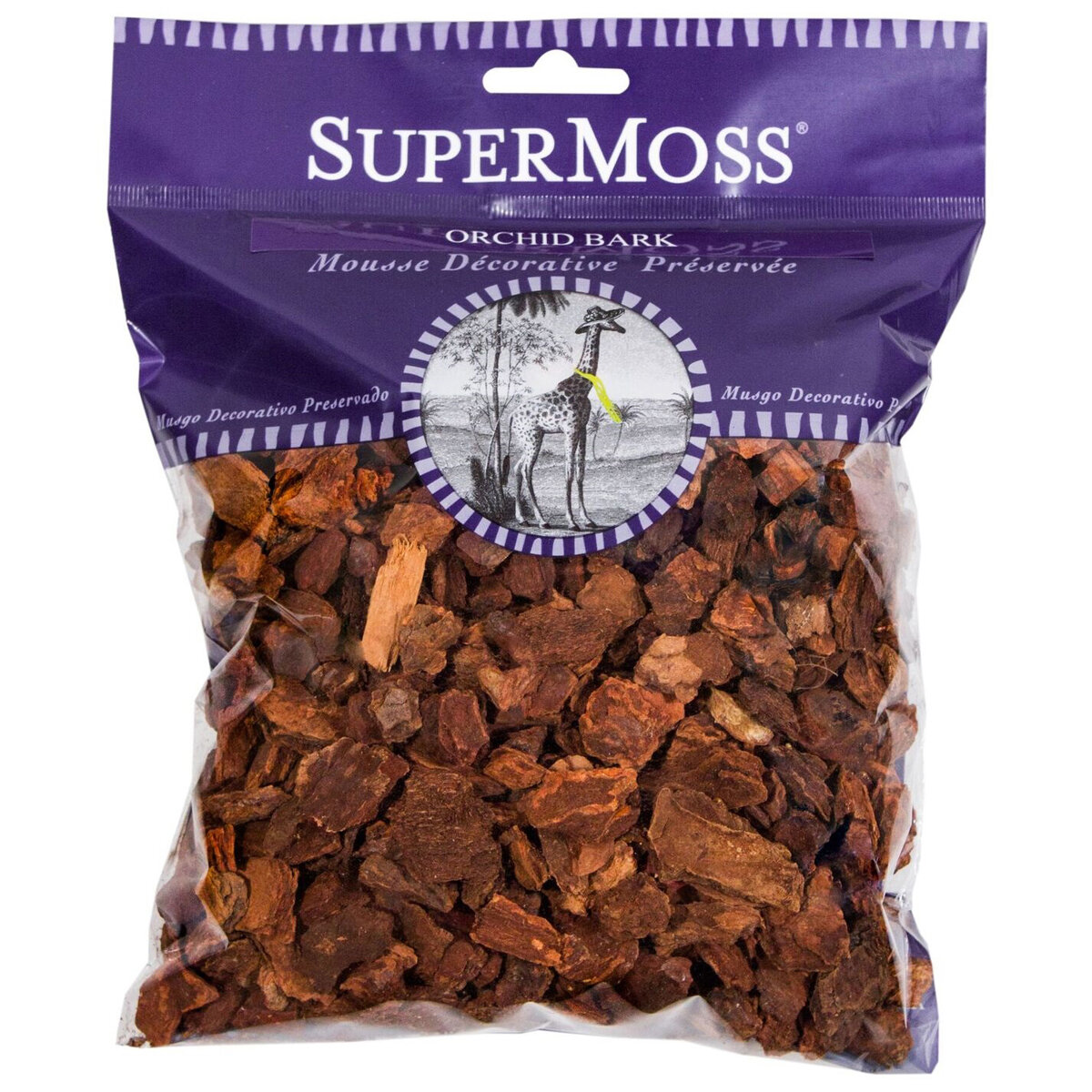 Orchid Bark 3'4" Natural 2oz Bag