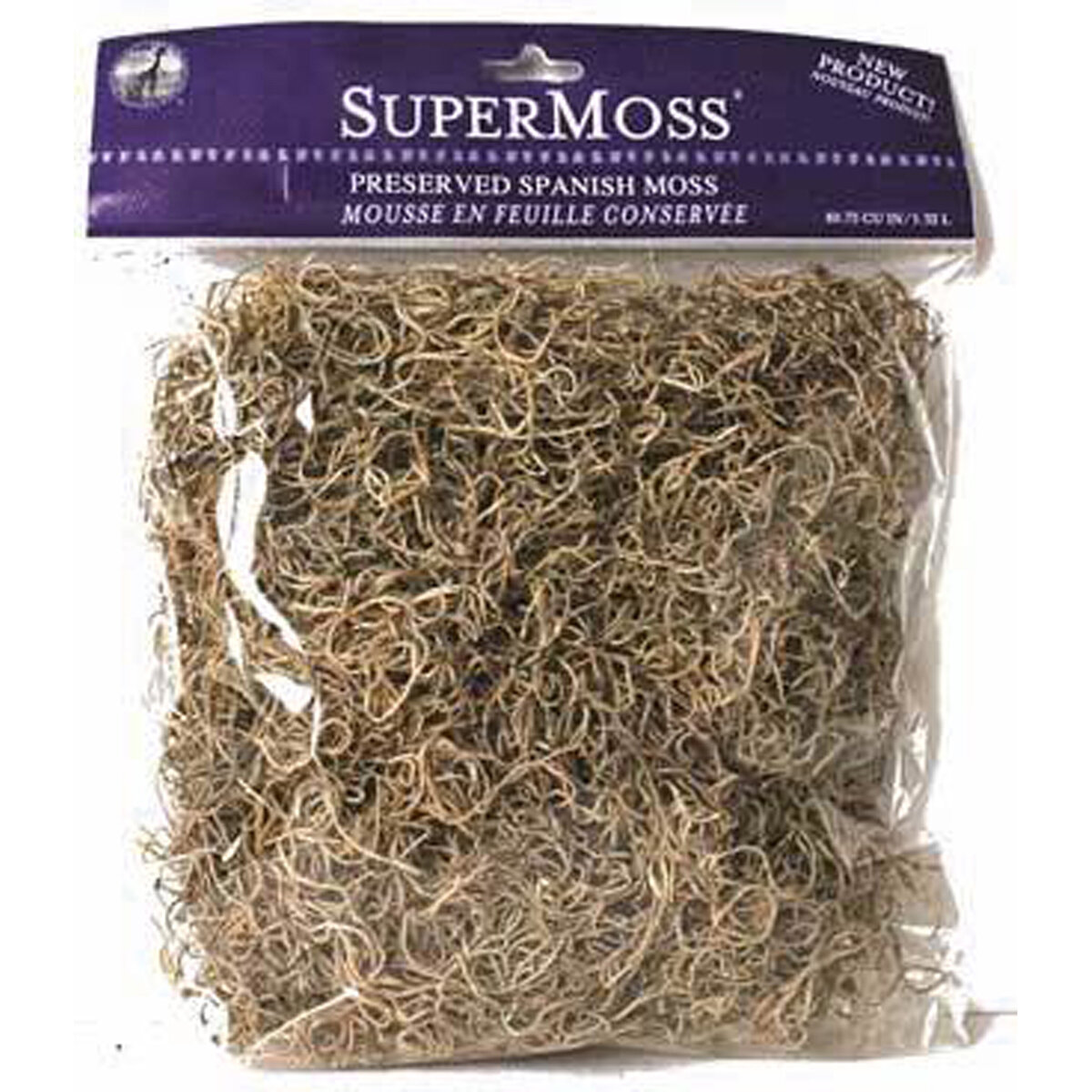 Spanish Moss Preserved Natural 2oz Bag