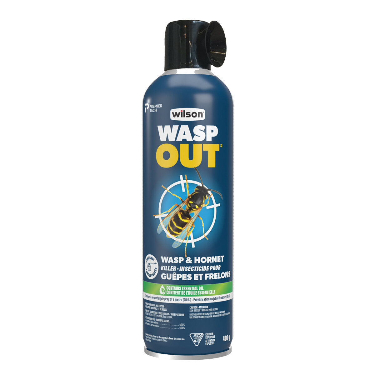 Wilson WaspOut Long Shot Aerosol 400g (CS ONLY)