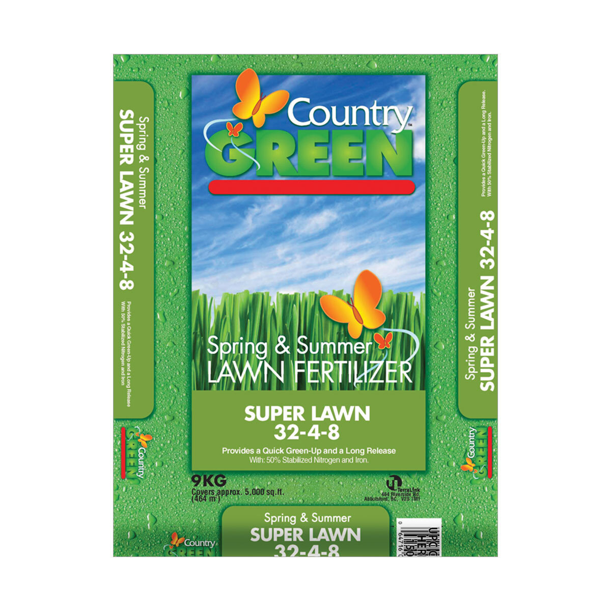 CountryGreen Lawn Spring/Summer Fert 9Kg