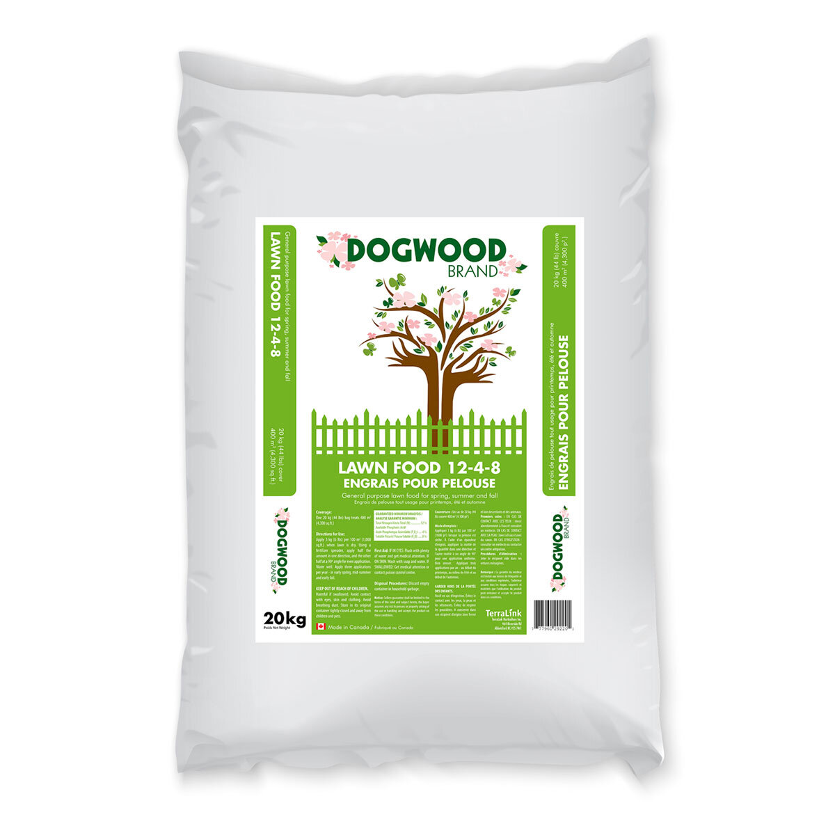 Dogwood Lawn Food 12-4-8 20kg