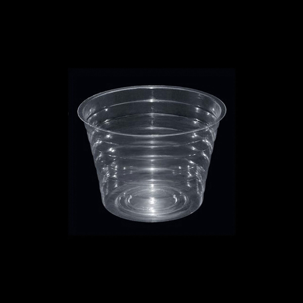 5" Clear Vinyl Basket Liner Deep 3 1/4"