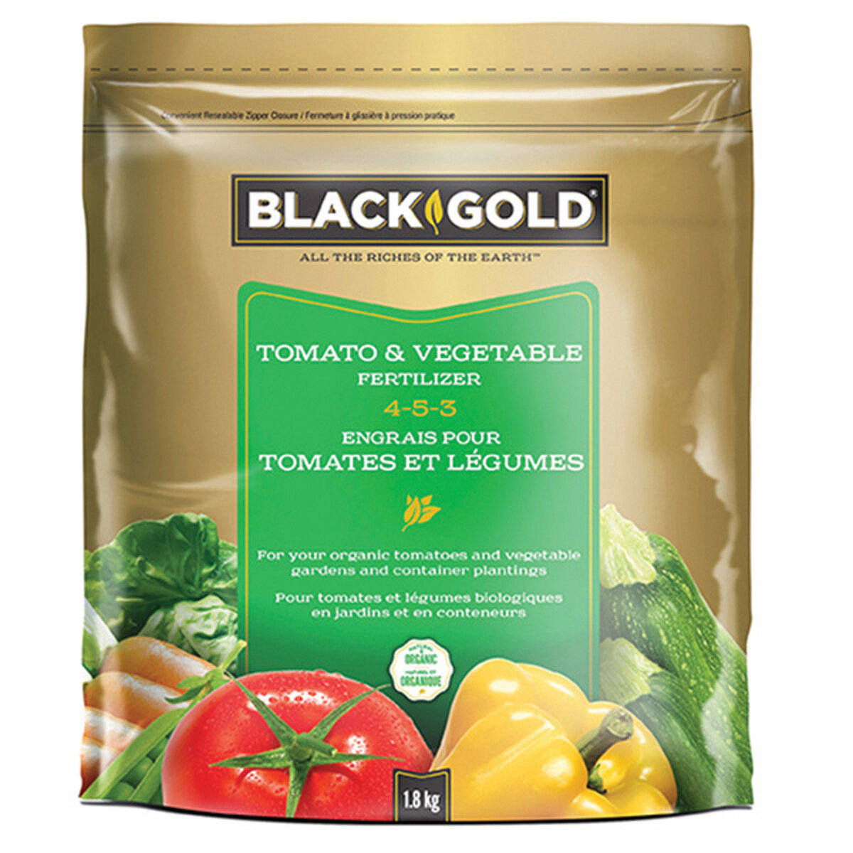 Tomato & Vegetable Fertilizer 4-5-3 1.8 KG
