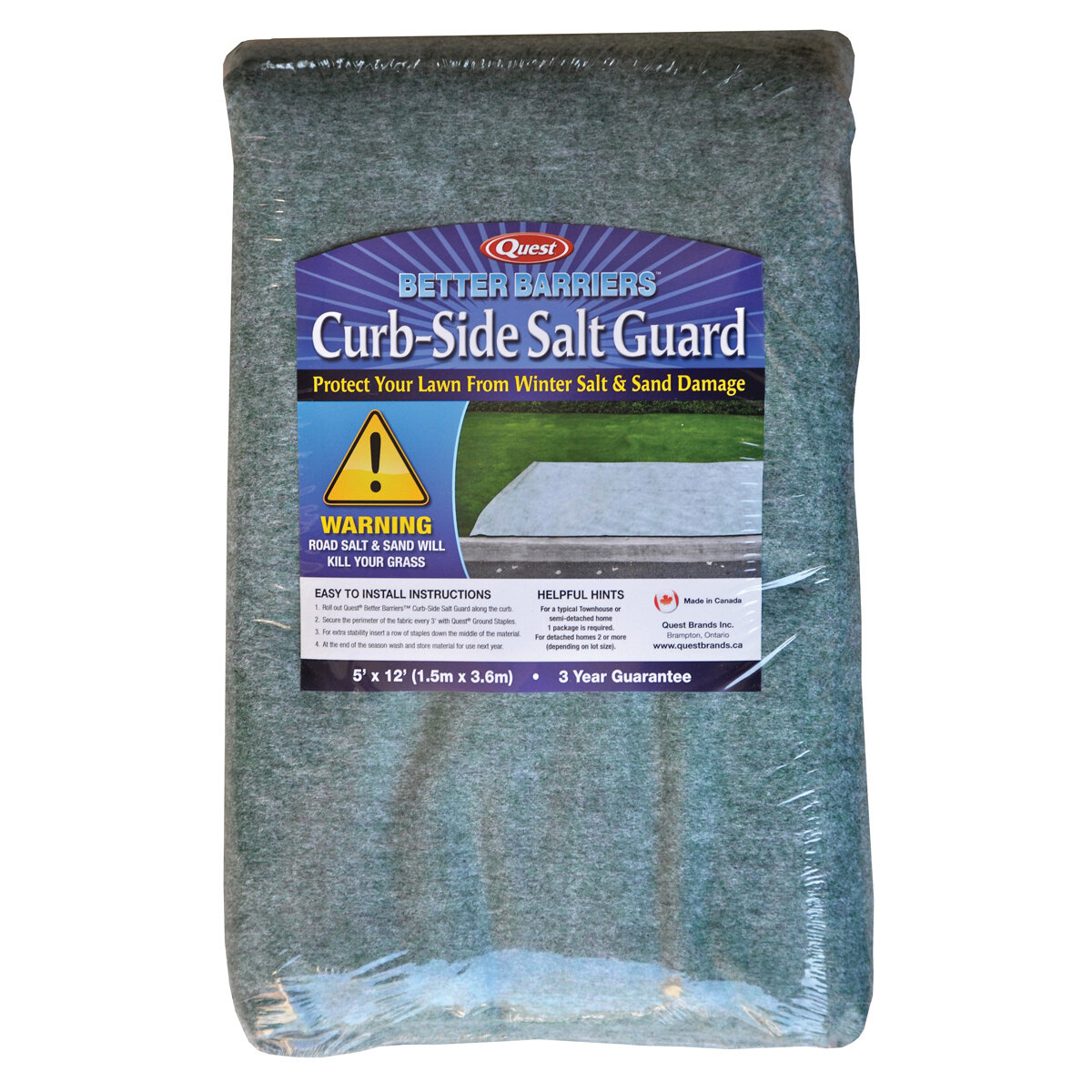 5' X 12'- Curb-Side Salt Guard