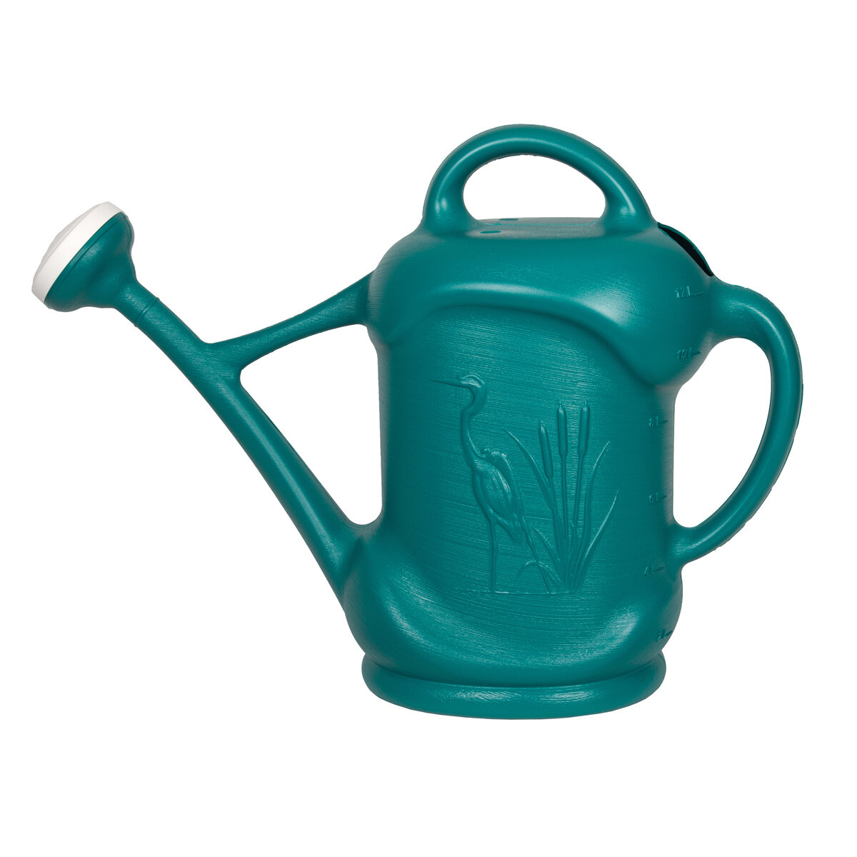 3 gal - 11.3L Watering Can w/ Heron Design Blue