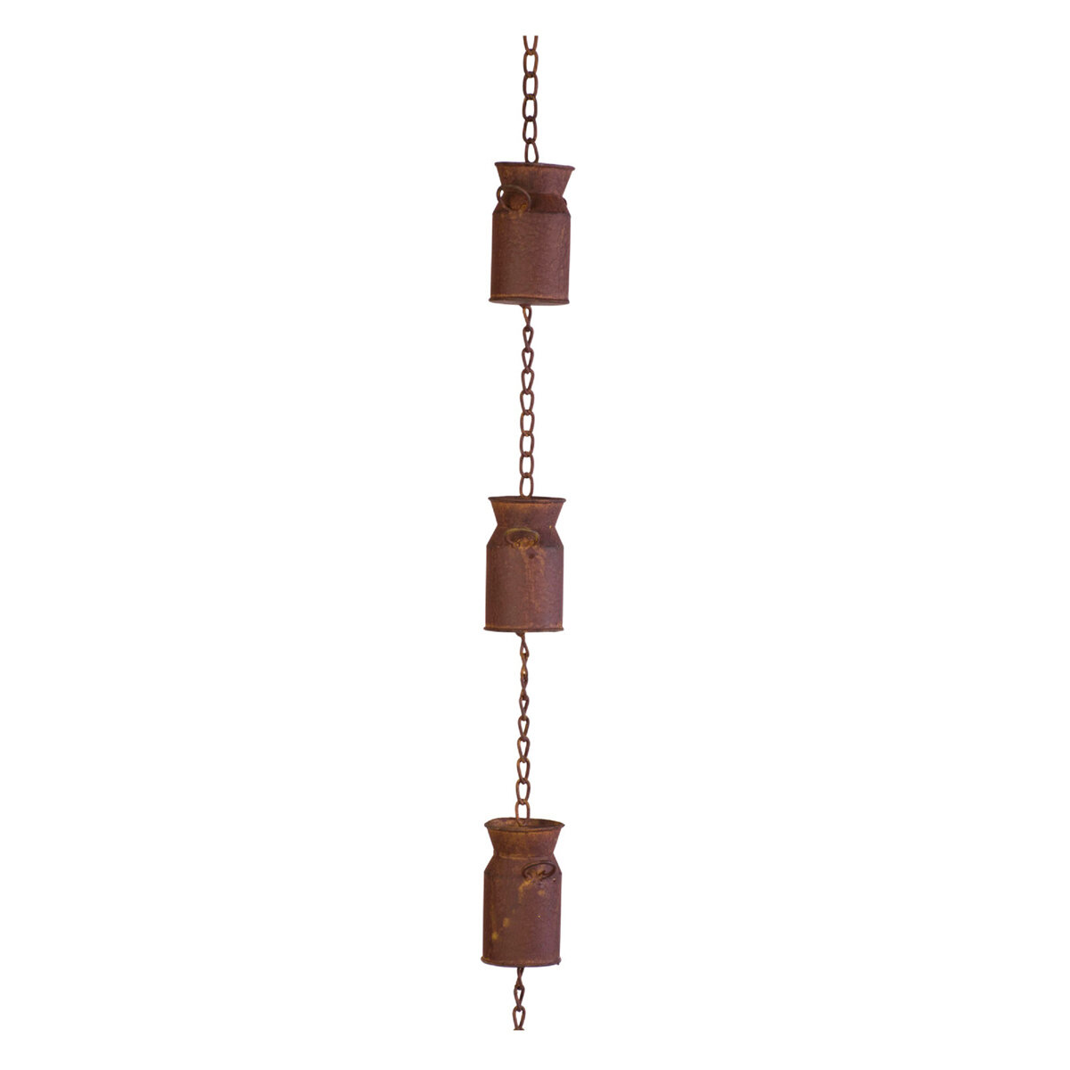 Rain Chain 72" W/Milk Can