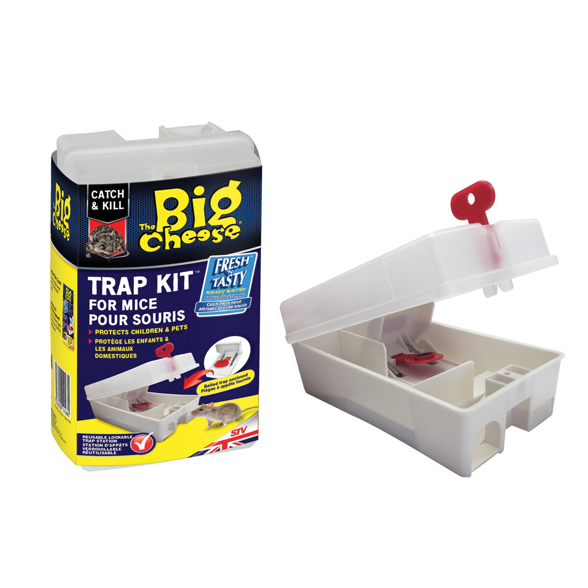 Trap Kit for Mice, card sleeve