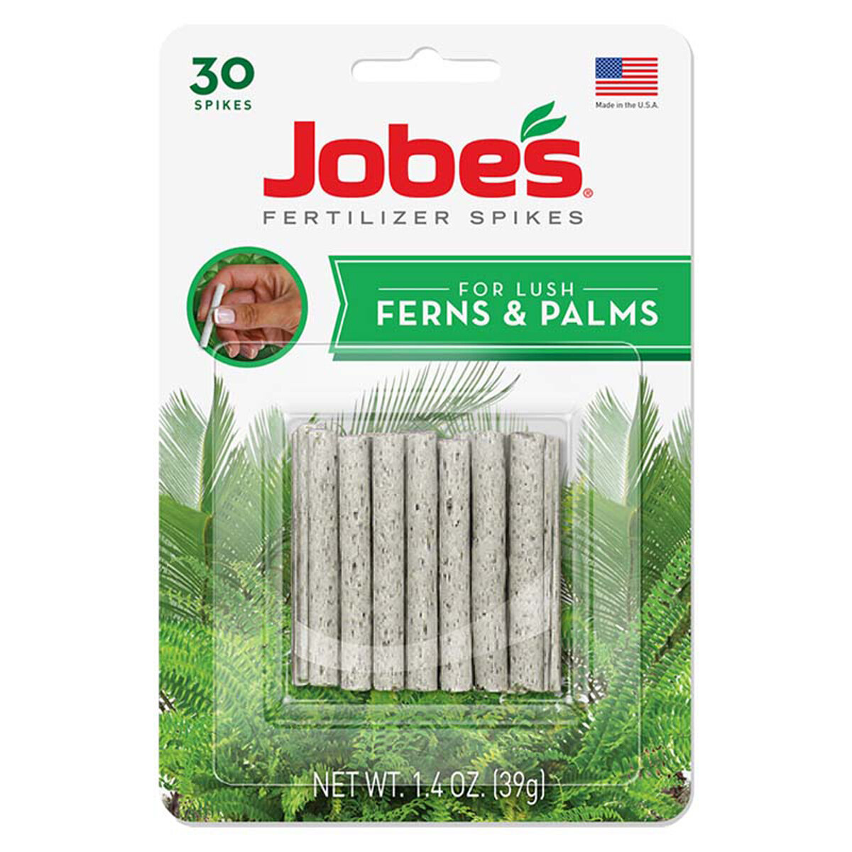 Jobes Fern & Palm Spikes 16-2-6 (30/Pk)