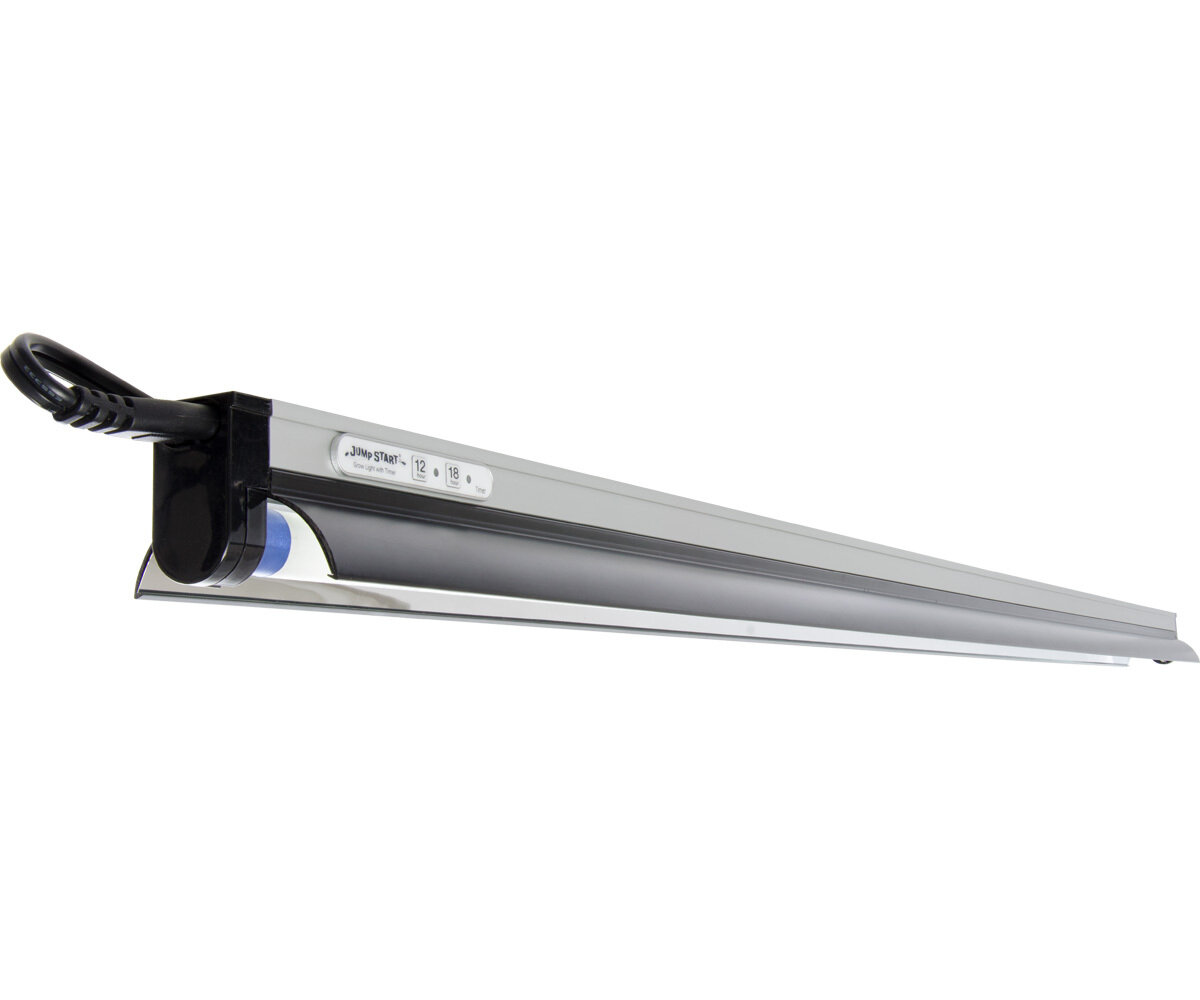 T5 Strip/Ref Fixture w/Lamp and Timer  4 ft
