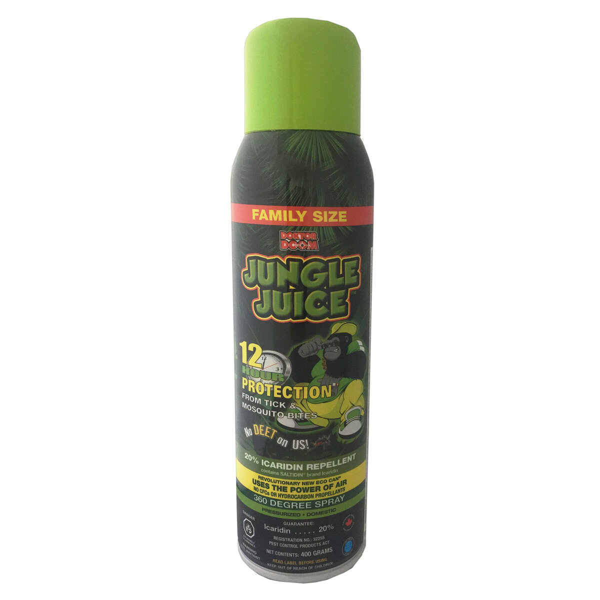 Mosquito&Tick Jungle Juice Repel 400g (CS ONLY)