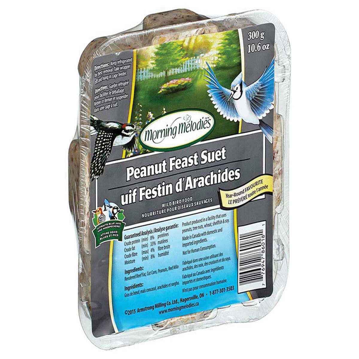 Morning Melodies Peanut Feast Suet 300g