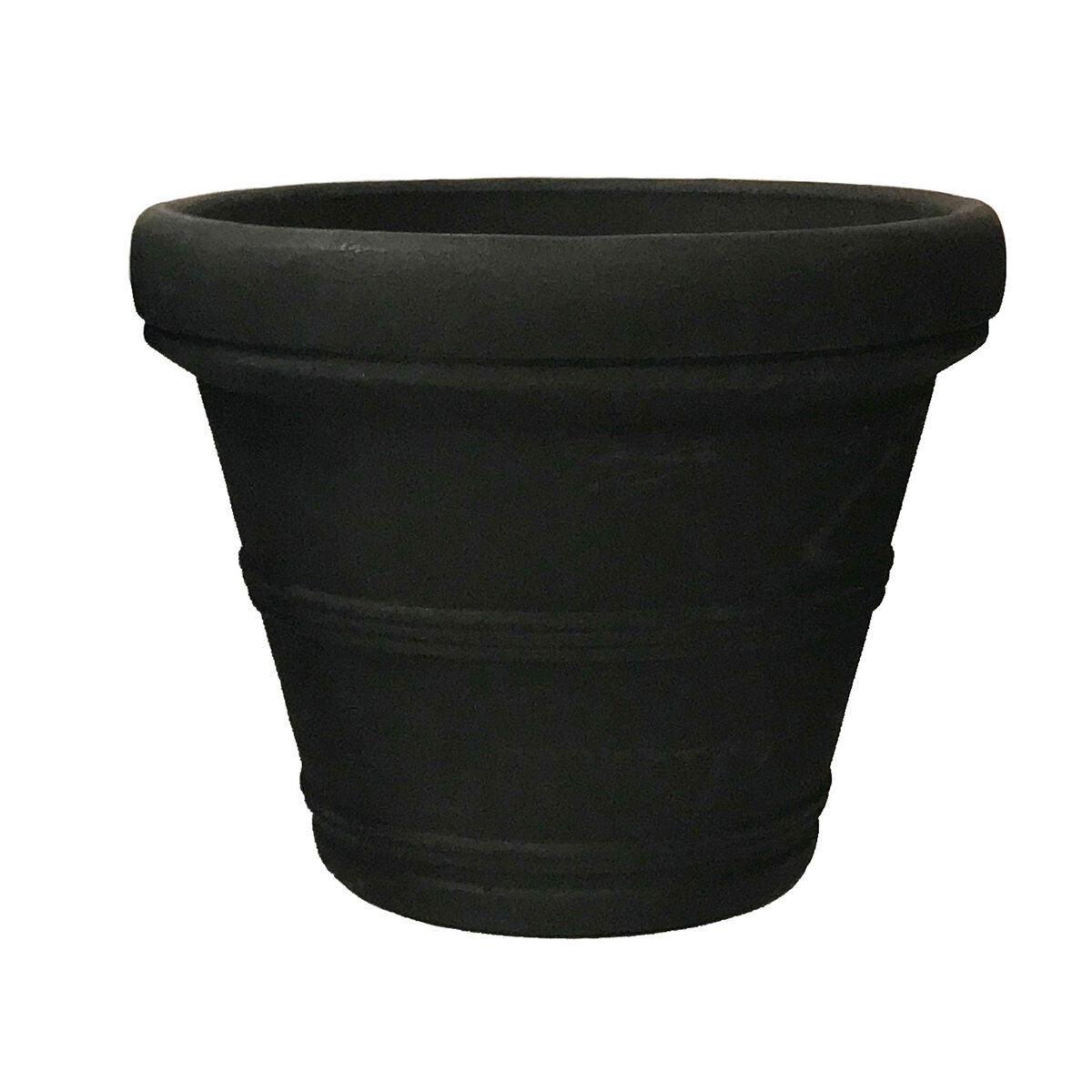 Eldora 26" Planter Black Resin