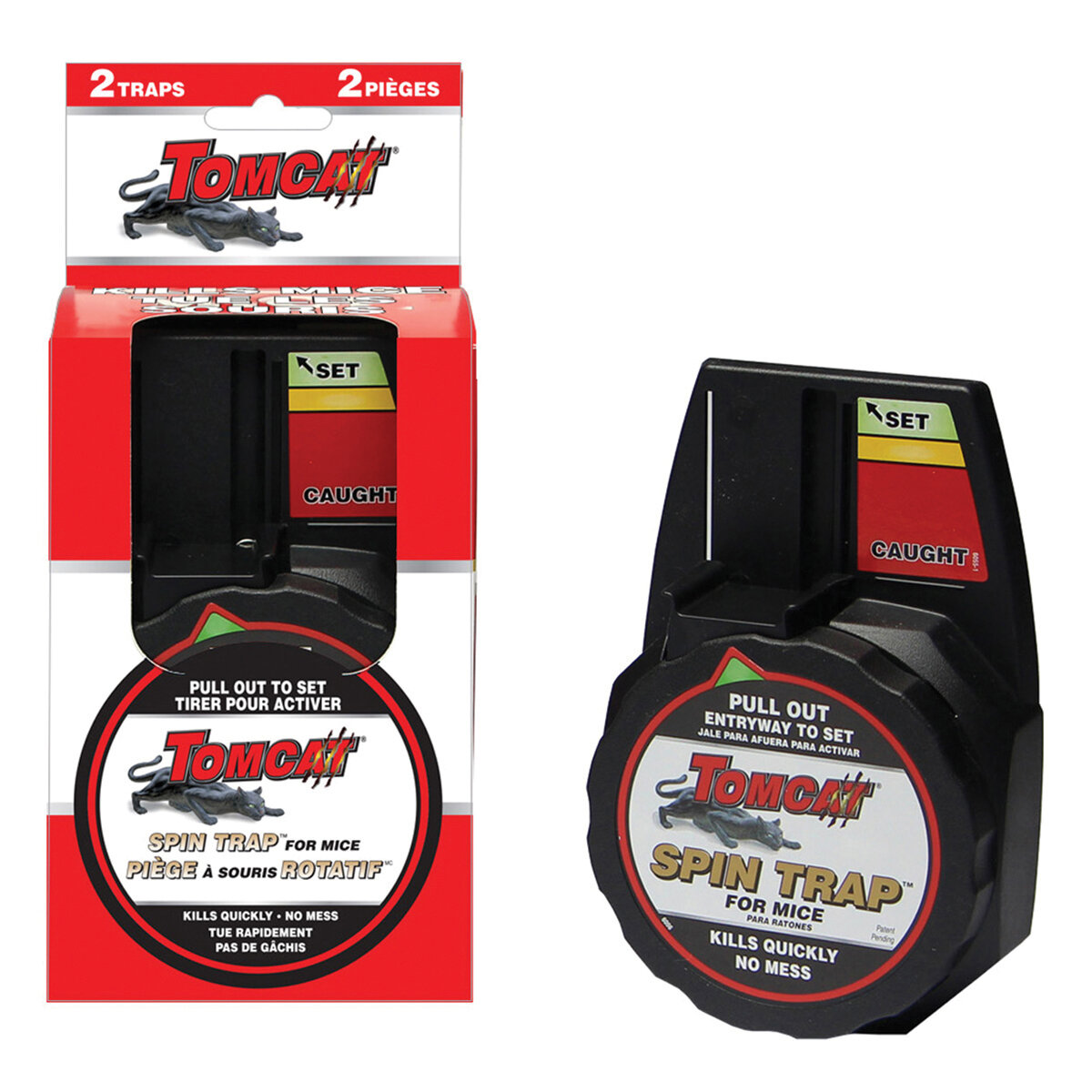 Tomcat Spin Trap for Mice 2-Pack