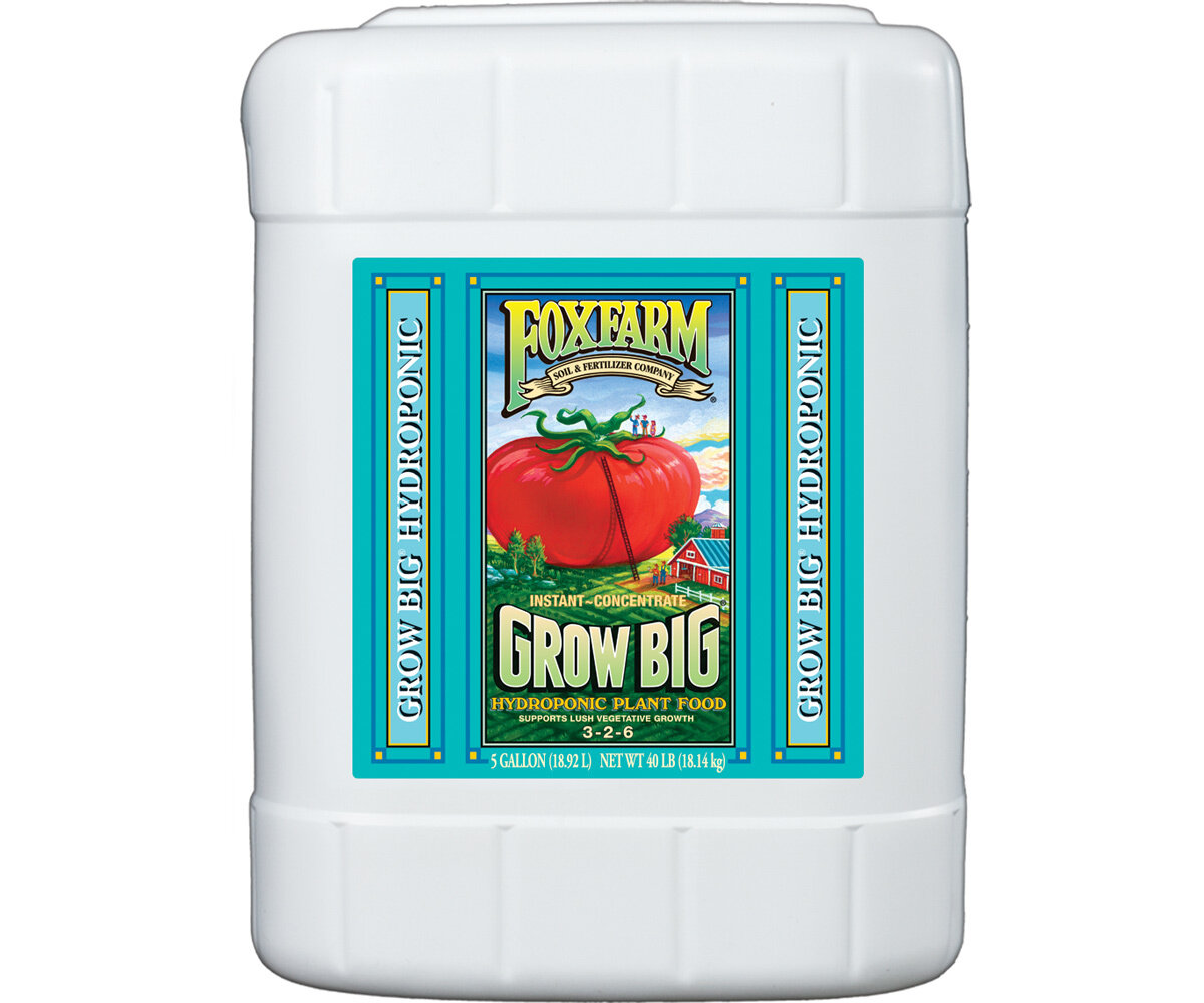 Grow Big Hydroponic Liq Conc 5 gal