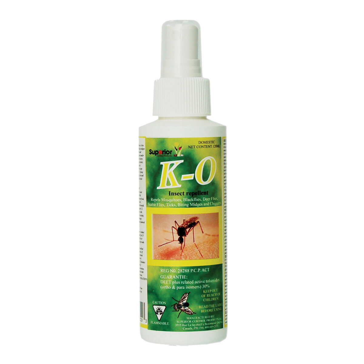 K.O. Insect Repellent-Pump.120