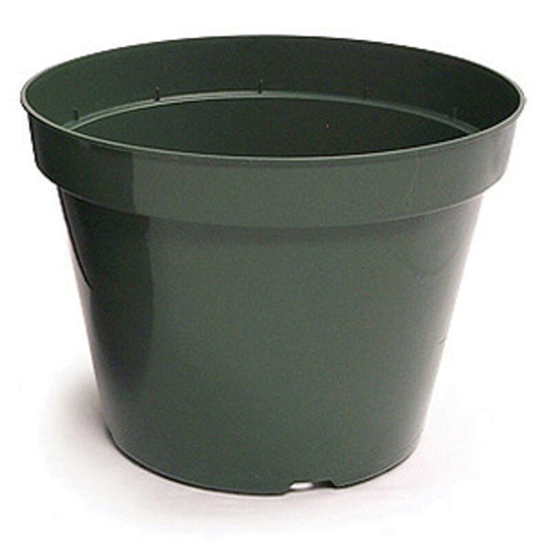 12" Grower  Pot Green