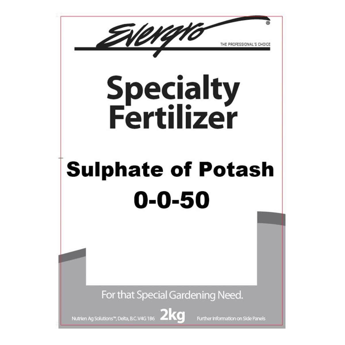 Evergro Sulphate Of Potash 0-0-50  2Kg