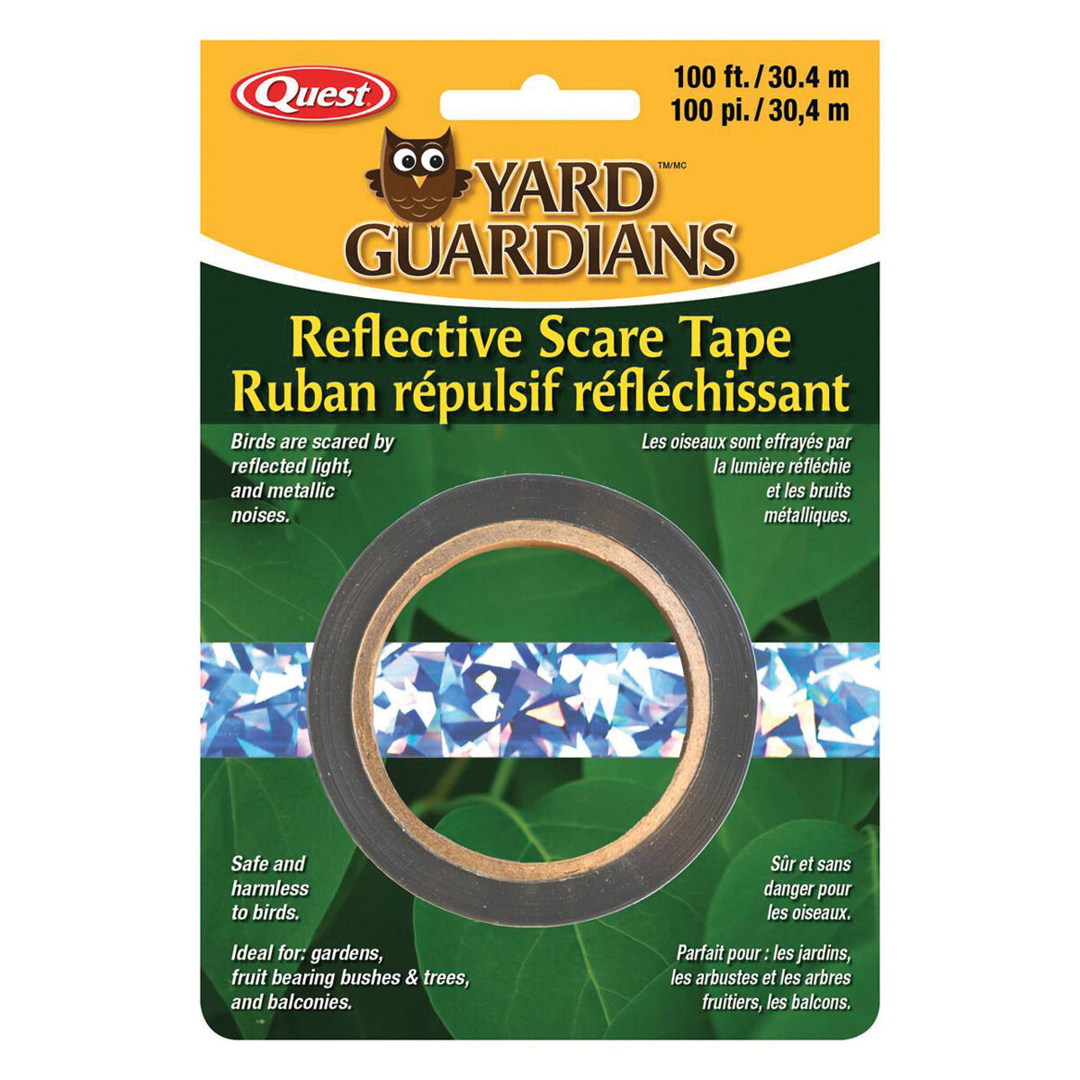 Bird Scare Tape .75" X 100'