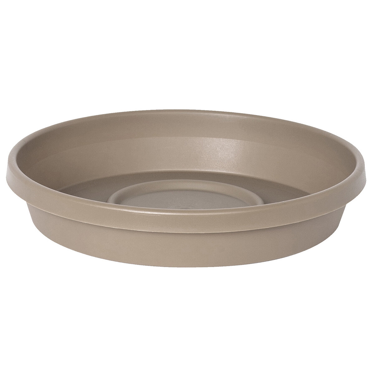 14"  Terra Pebble Stone Saucer