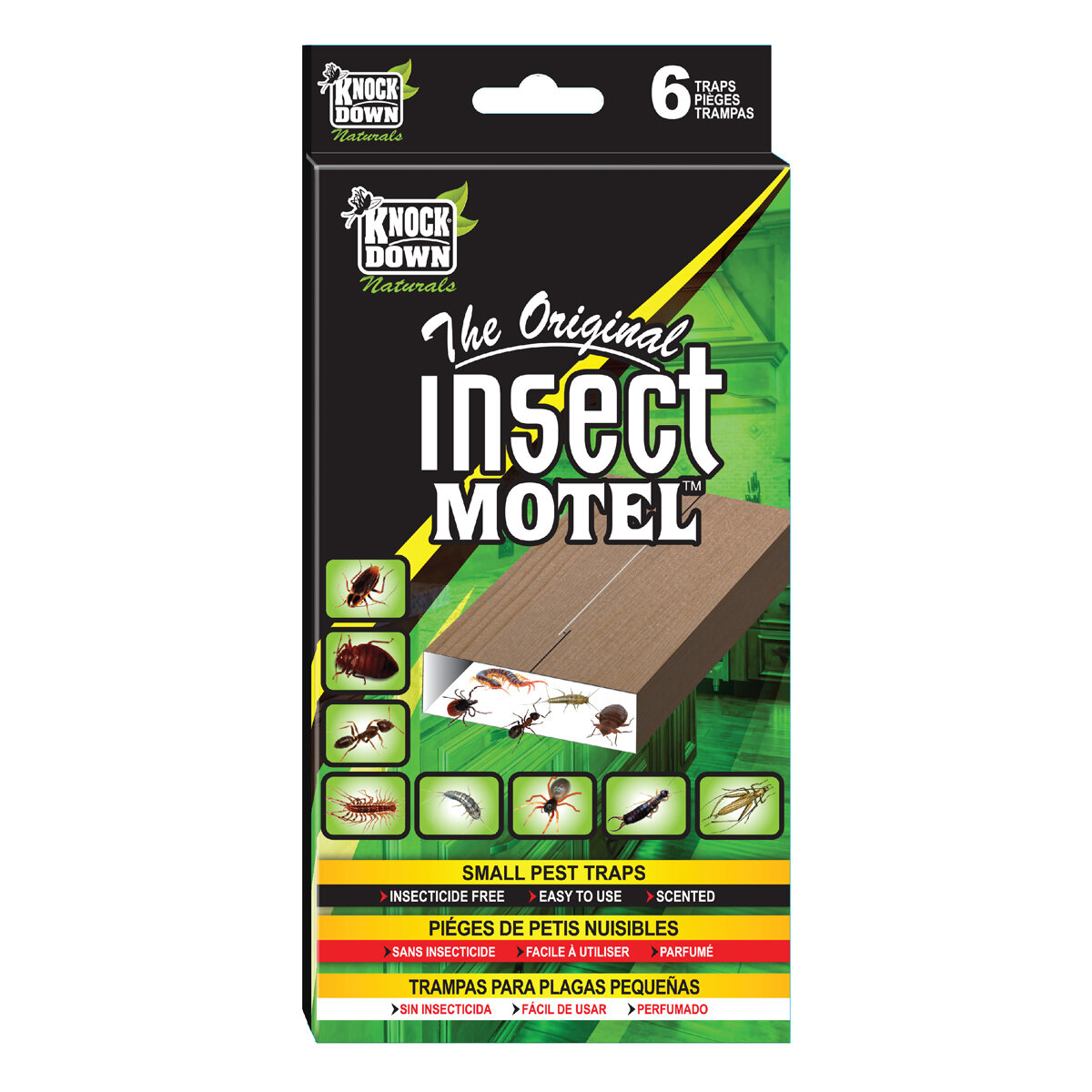 Insect Motel (6 Pack - glue boards) w/Display