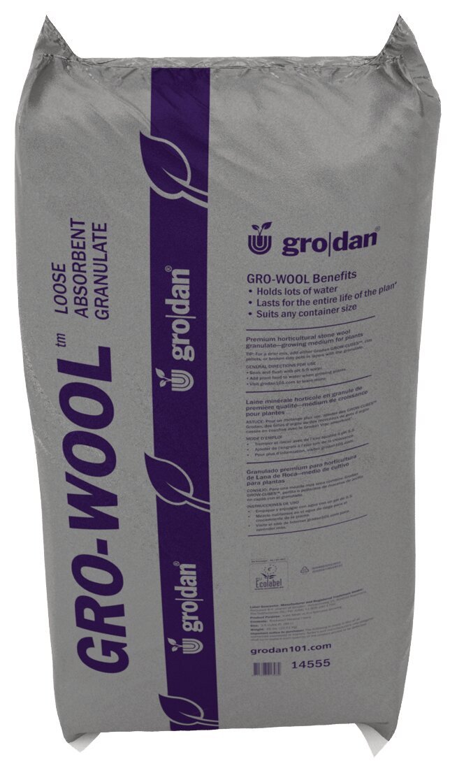 Grodan Gro-WOOL Absorbent Granulate 20 kg