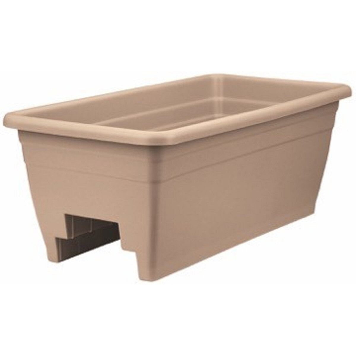 24" Deck Rail Planter Sandstone