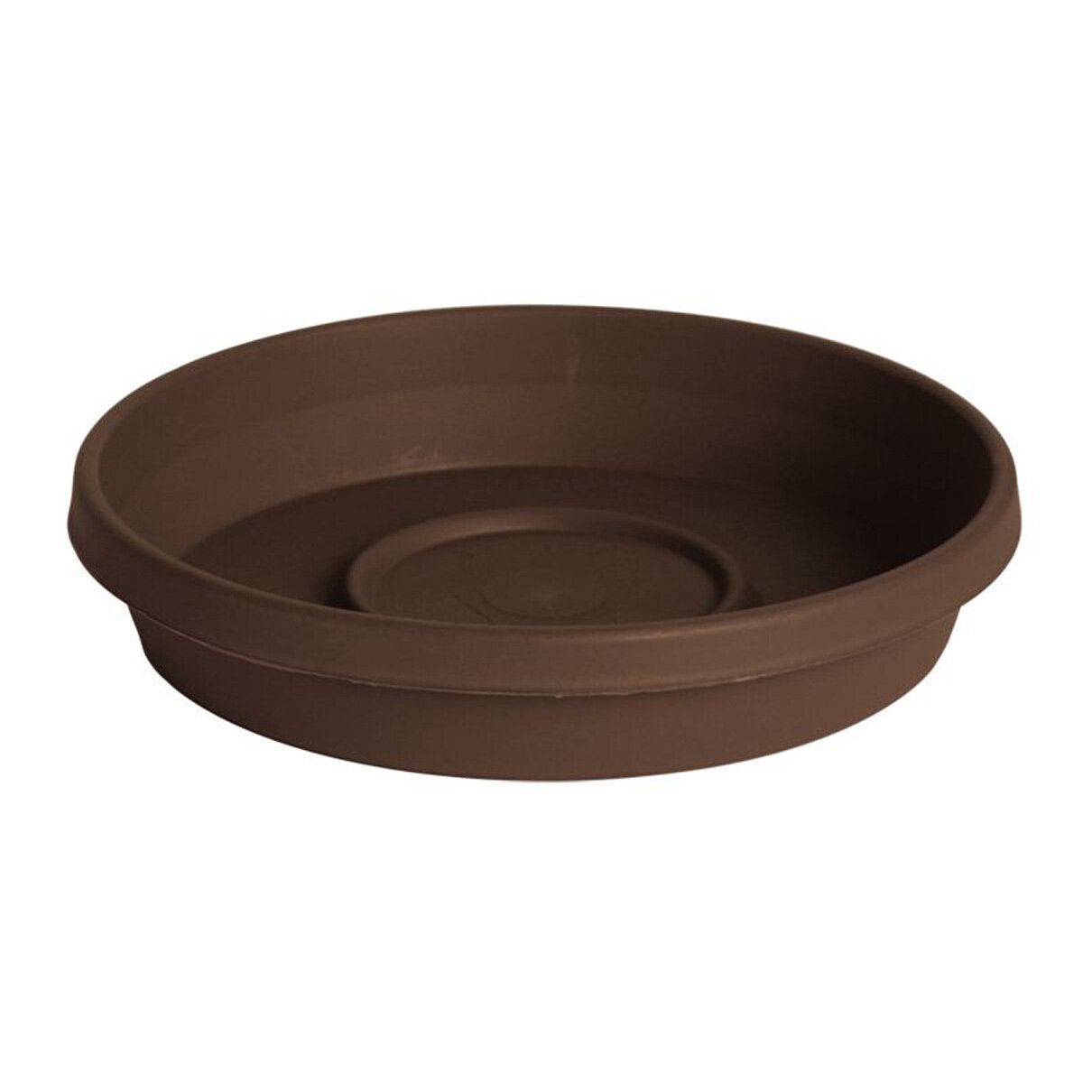 6" Terra Chocolate Saucer