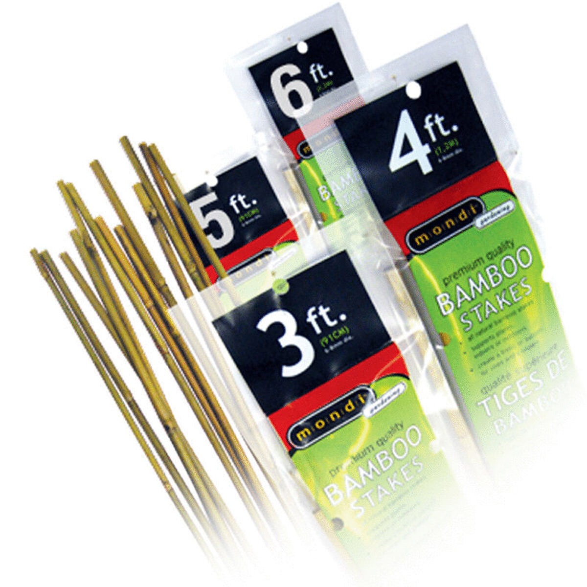 Bamboo Stake (Pkg 25) 3' 8-10mm Natural