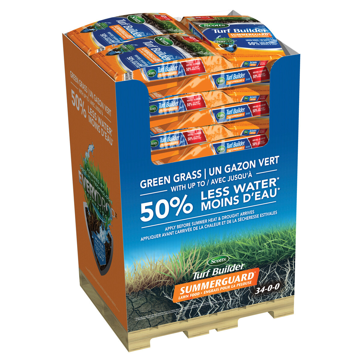 Turf Builder Summerguard Lawn Food 34-0-0 4Kg