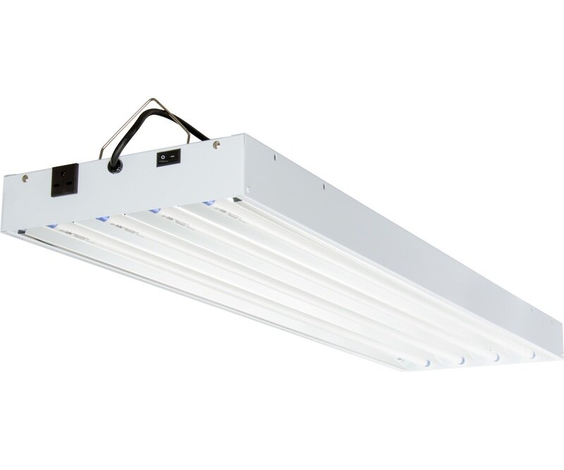 AgroBrite T5 216W 4ft 4-Tube Fixture w/Bulbs, 240V AgroBrite T5 216W 4ft 4-Tube Fixture w/Bulbs, 240V