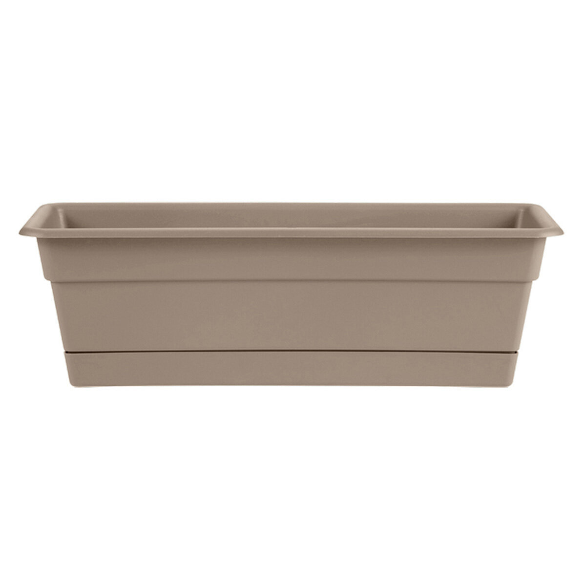 30"  Dura Cotta Window Box Pebble Stone
