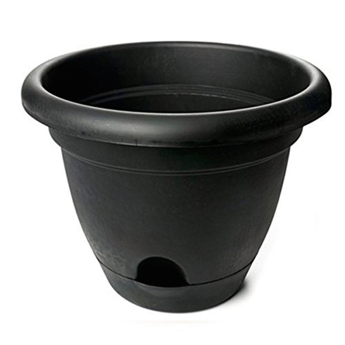 6" Lucca Planter Black