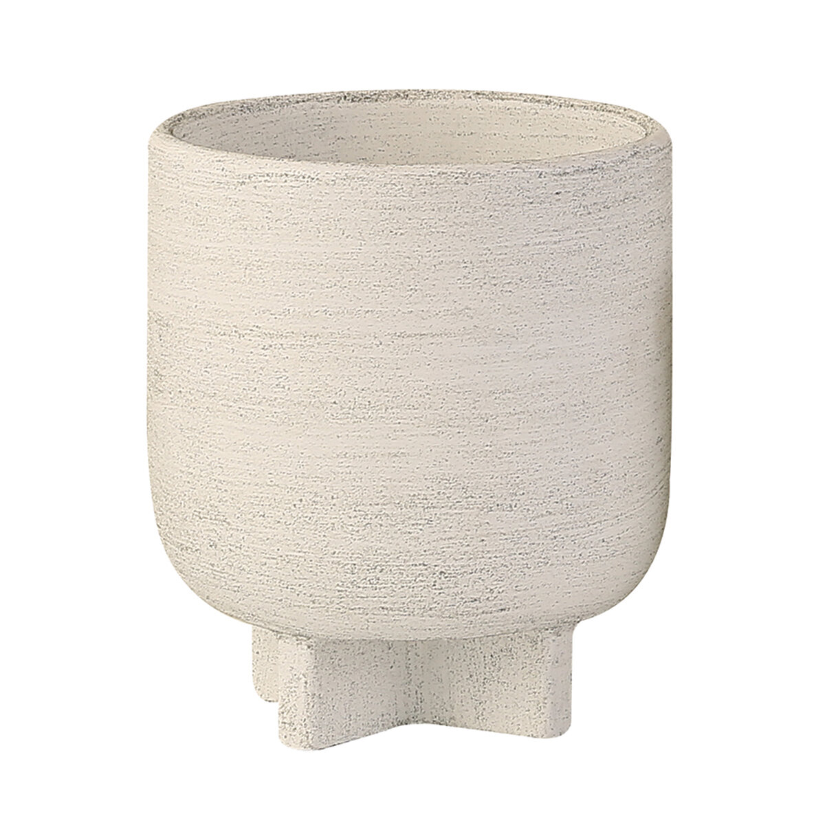 Modern Cement Planter w/ Legs 17.5x17.5x20cm