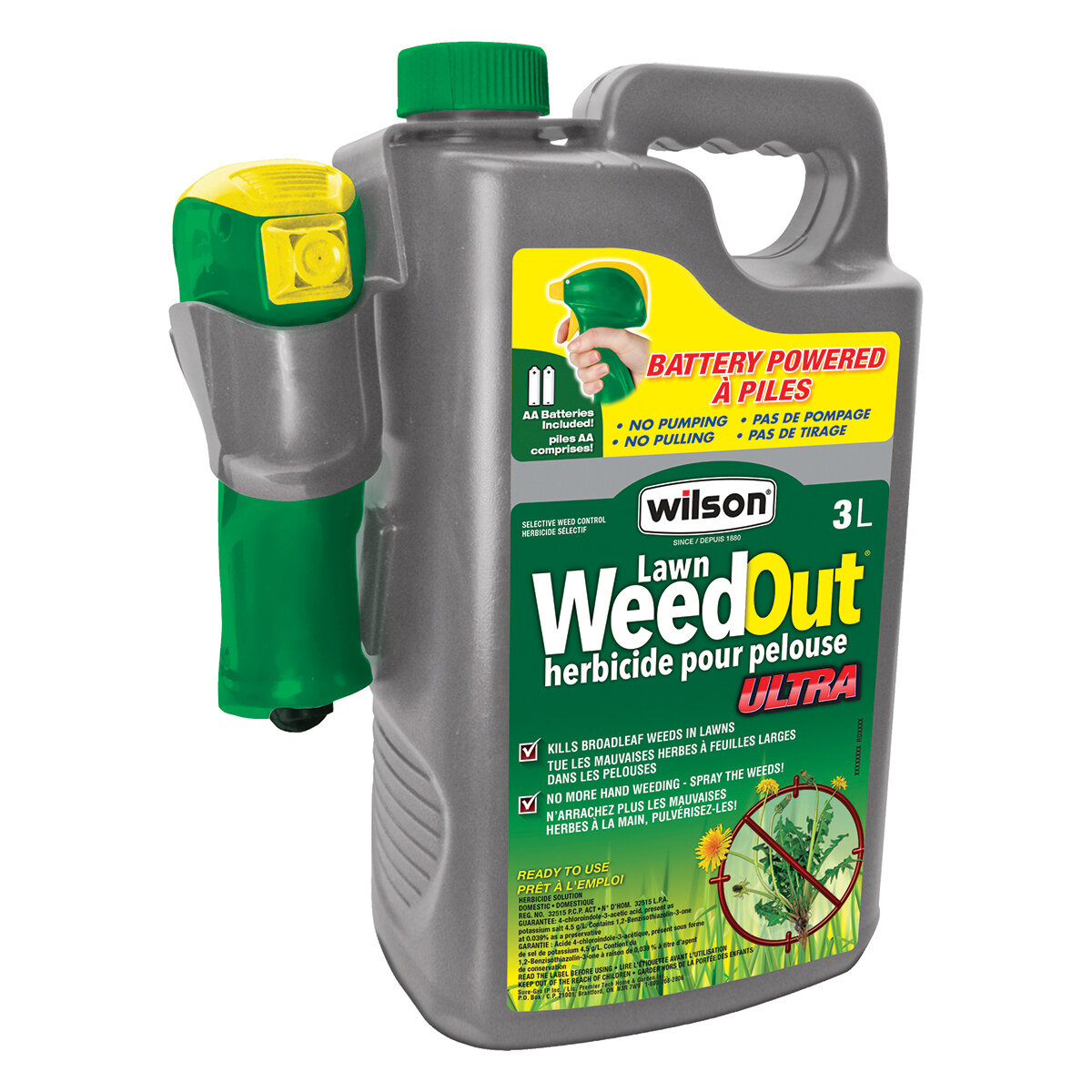 Wilson Weedout Ultra 3L RTU (Battery)