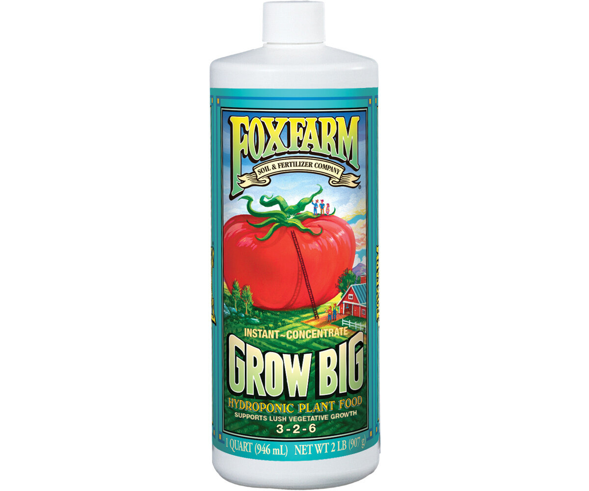 Grow Big Hydroponic Liq Conc 1 qt