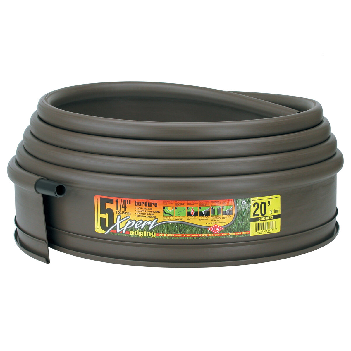 EXPERT 5¼" x 20' Designer Lawn Edging  Cap