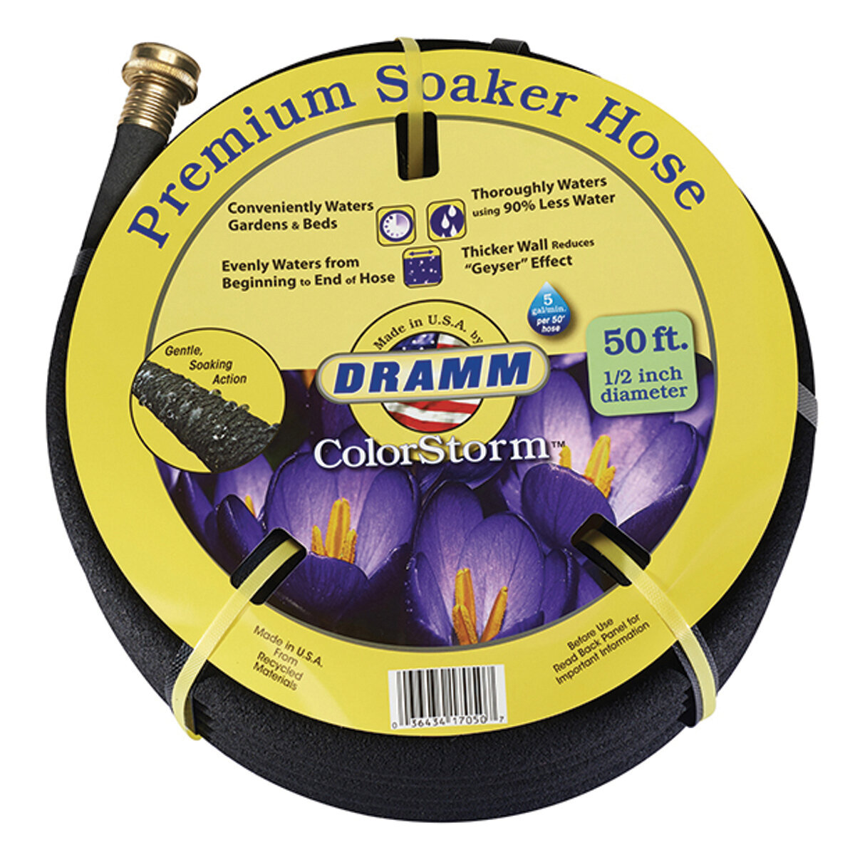 ColorStorm 1/2" X 50'  Soaker Hose