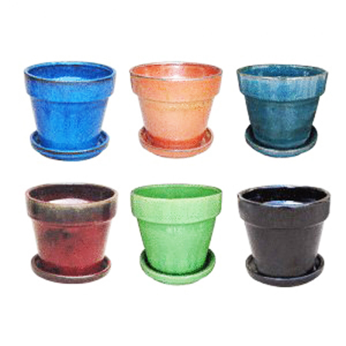 Floral Nested Set 5 & 7” - Assorted Colours