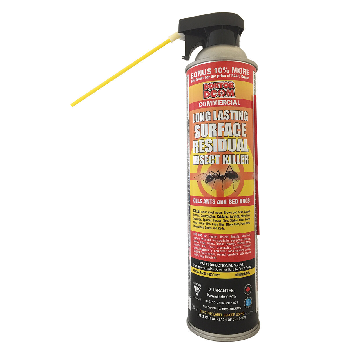 Long Lasting Residual Insect Spray 605g (CS ONLY)