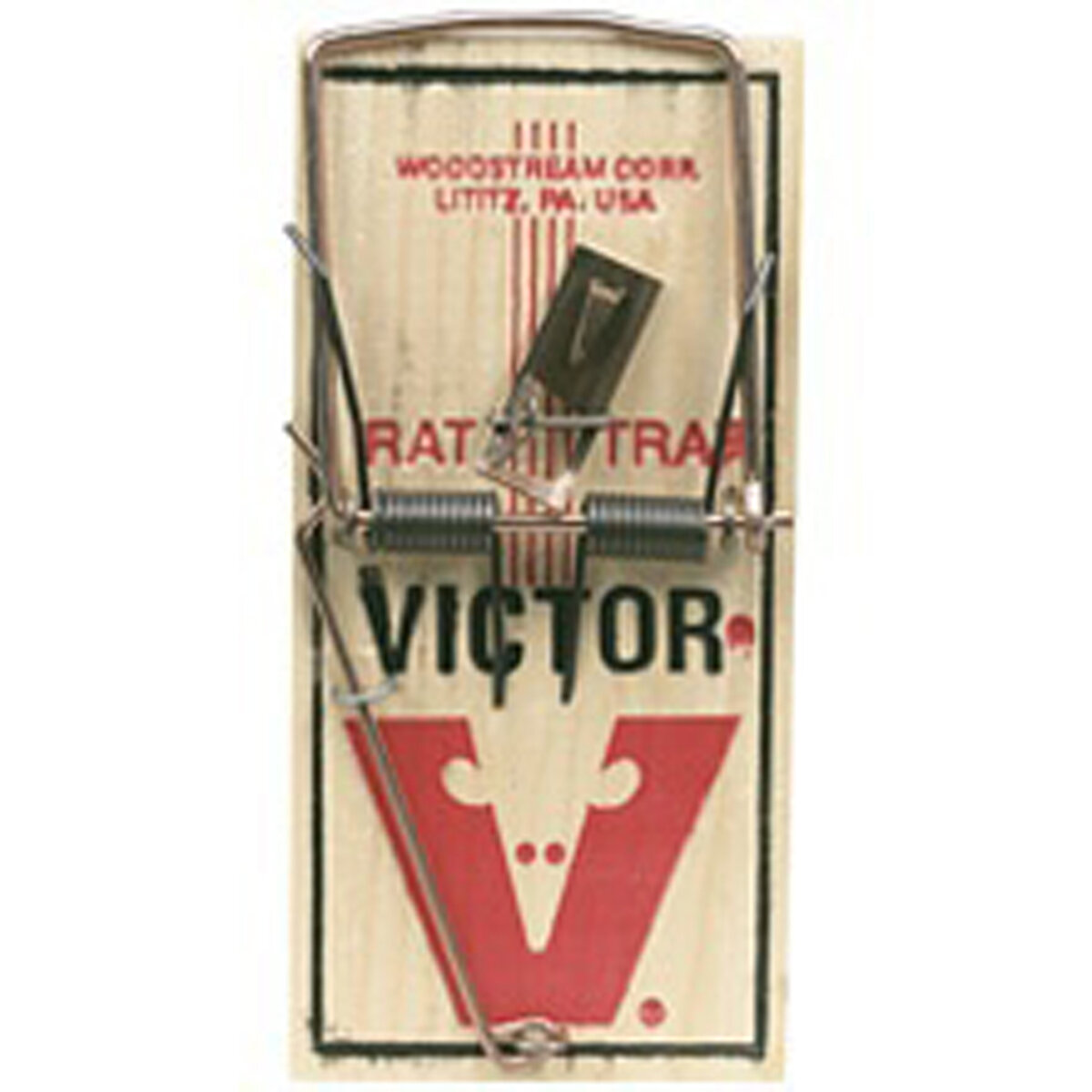 Victor Metal Bait Pedal Rat Trap  (Bulk)