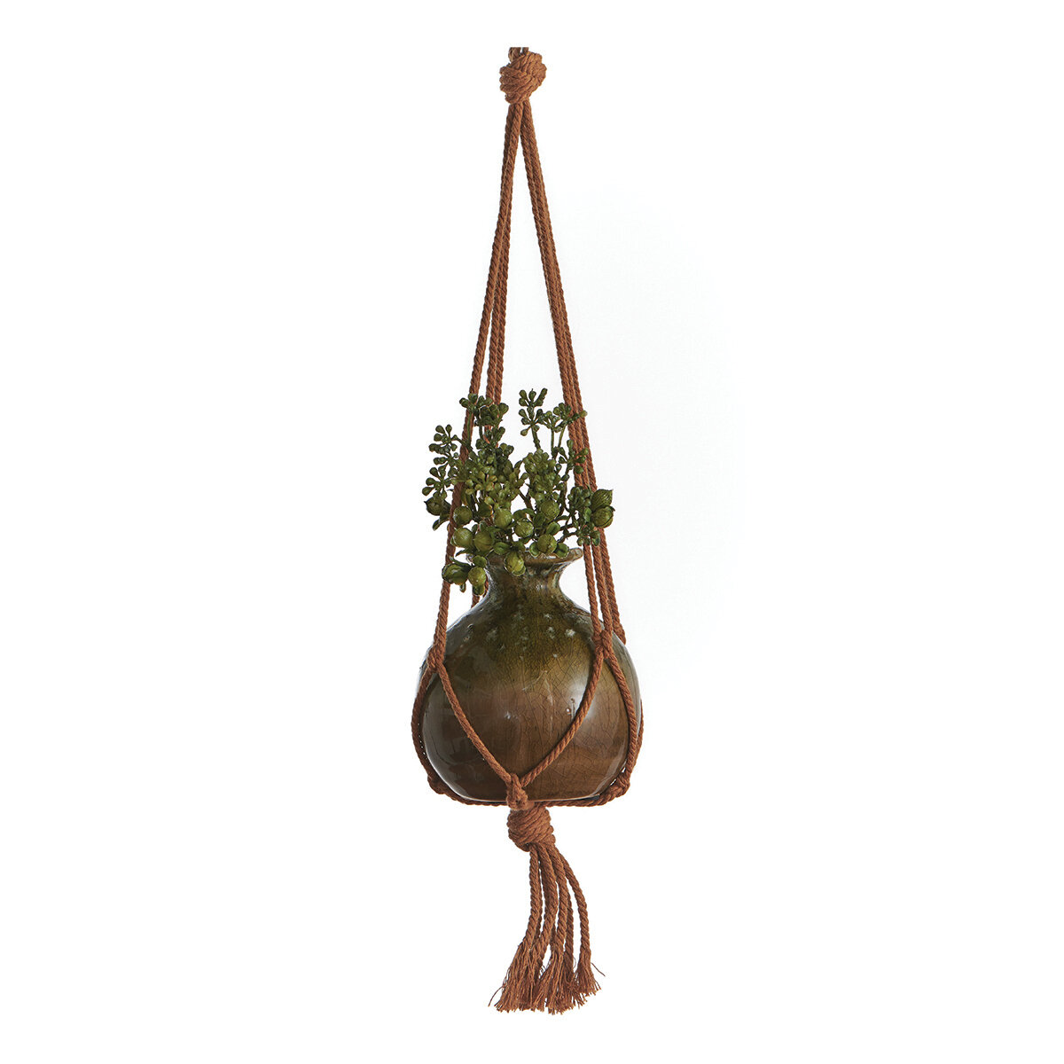 18" Cotton Mini Hanger - Biscuit