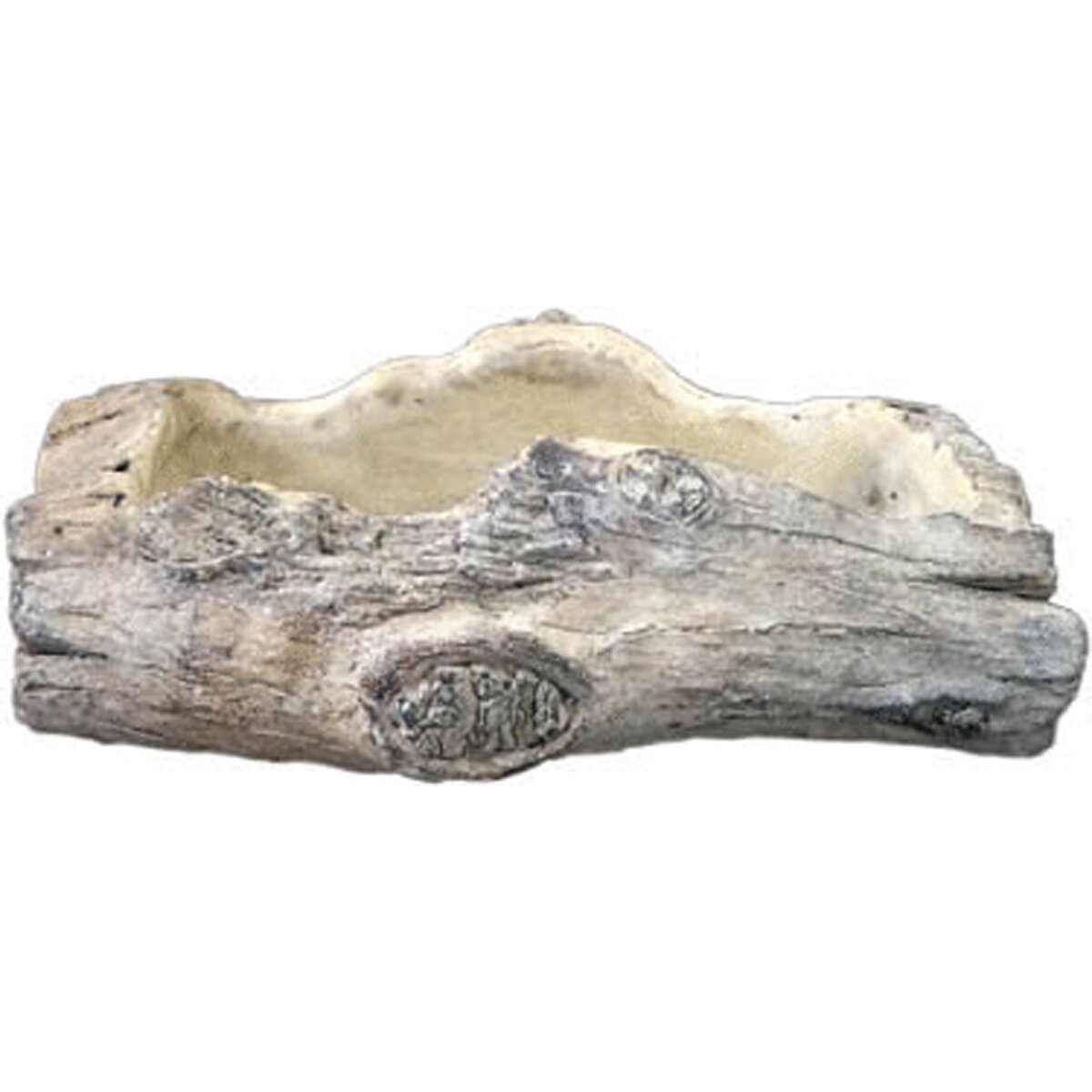 Faux Log Planter 11"