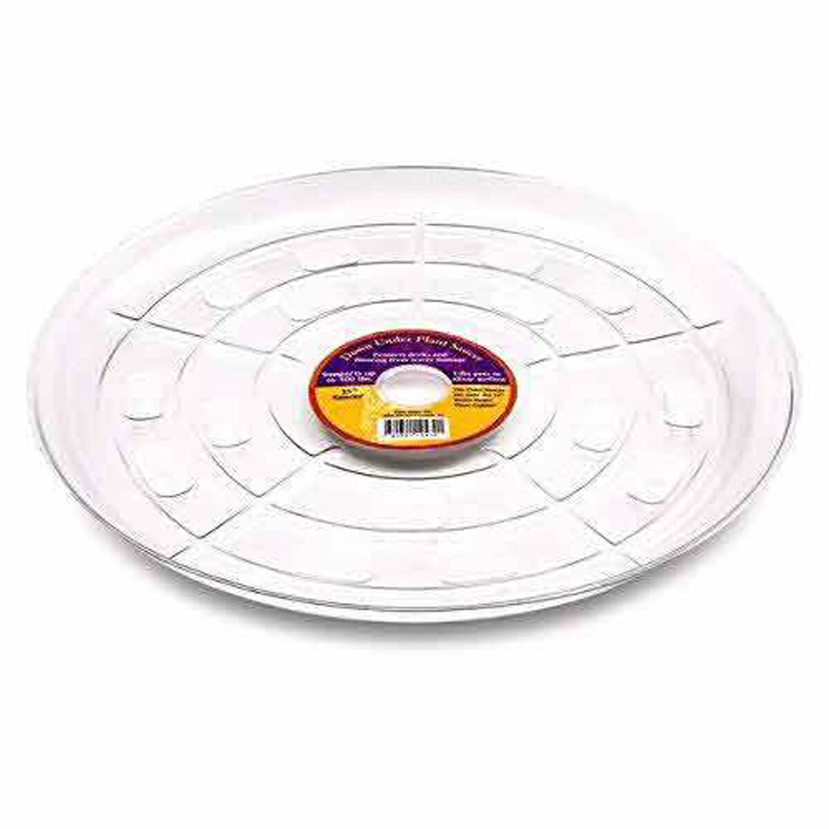 Down Under Plant Saucer 15" Clear