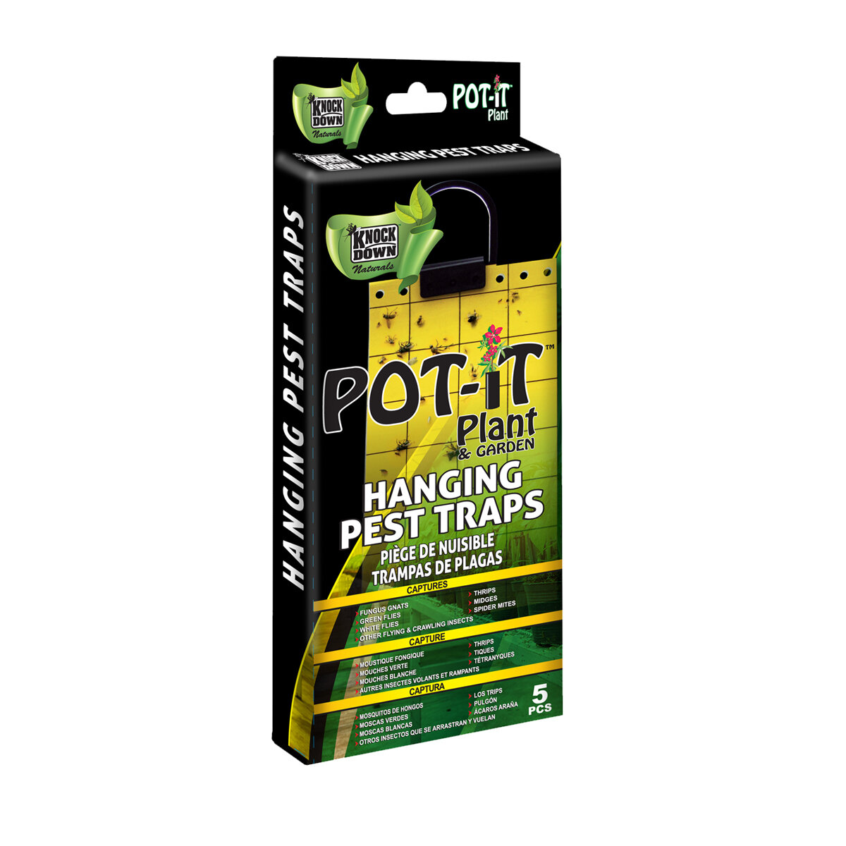 Pot-It Hanging Insect Sticky Trap Dbl Sid(5pk)