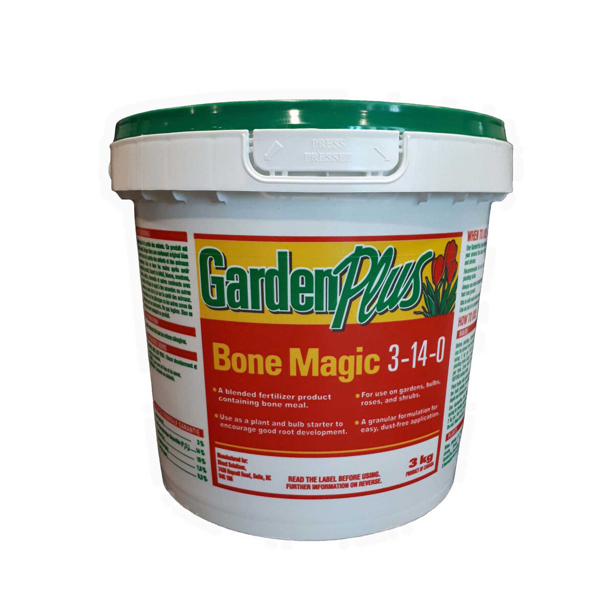 Evergro Garden Plus Bone Magic 3-14-0 Pail 3Kg