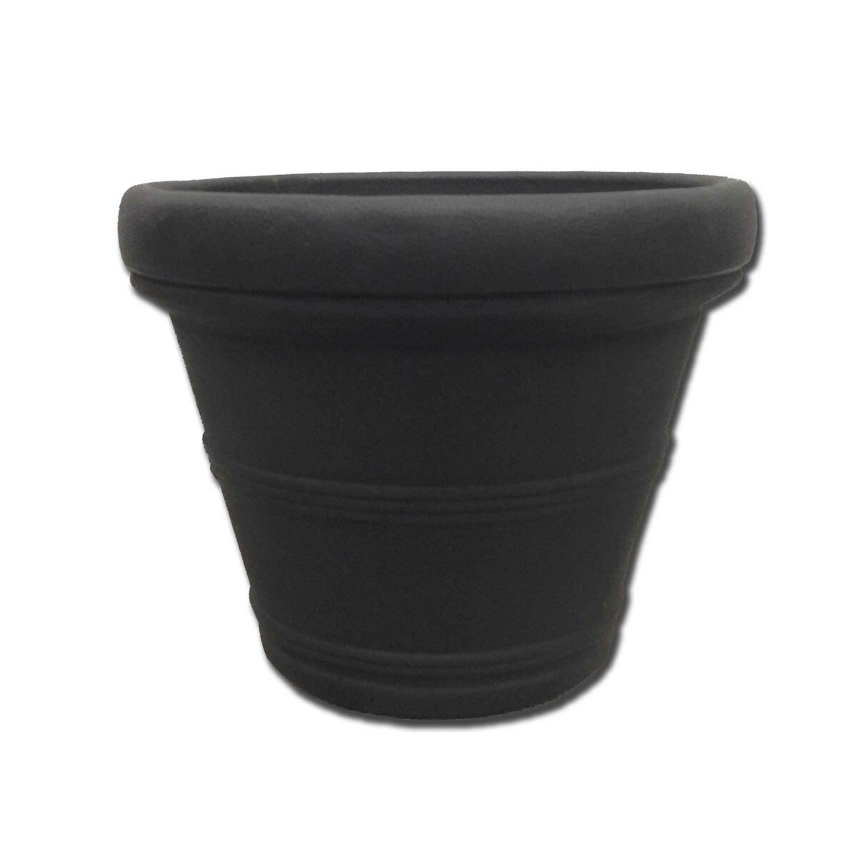 Eldora 20" Planter Black Resin